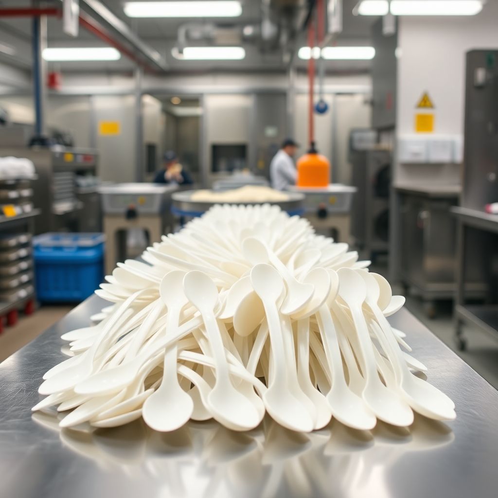 Cucharas de Plastico